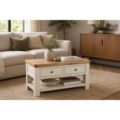 Burford Painted Oak Coffee Table