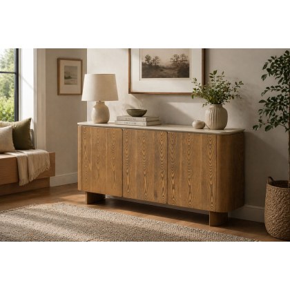 Lusso Ash Wide Sideboard