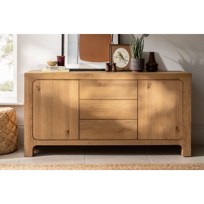Wyatt Reclaimed Oak Wide Sideboard