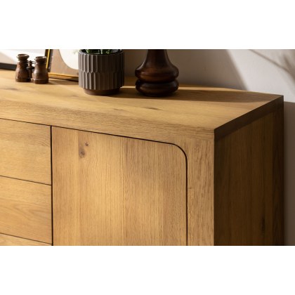 Wyatt Reclaimed Oak Wide Sideboard