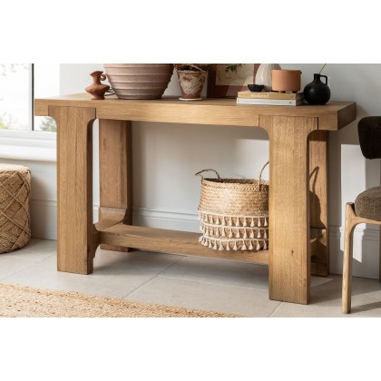 Wyatt Reclaimed Oak Console Table