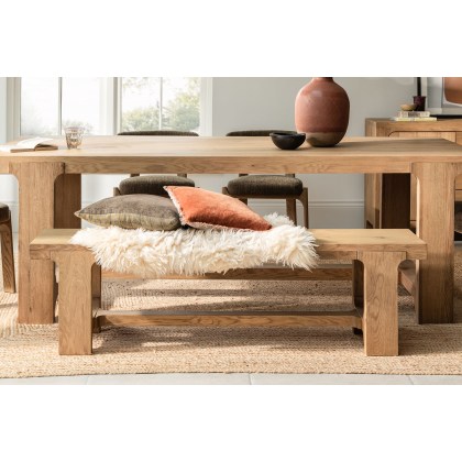 Wyatt Reclaimed Oak 160cm Dining Bench