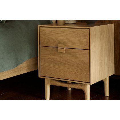 G Plan Larsen Oak Bedside Table