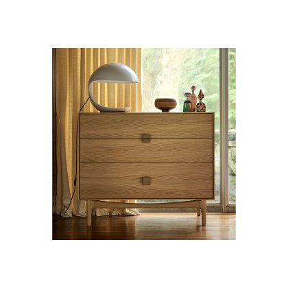 G Plan Larsen Oak 3 Drawer Chest of Drawers