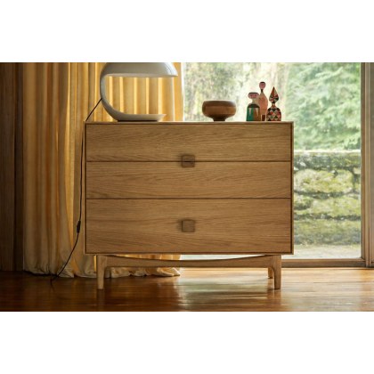 G Plan Larsen Oak 3 Drawer Chest of Drawers