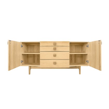 G Plan Larsen Oak Wide Sideboard