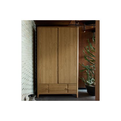 G Plan Maddison Oak Double Wardrobe
