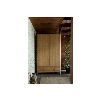 G Plan Maddison Oak Double Wardrobe