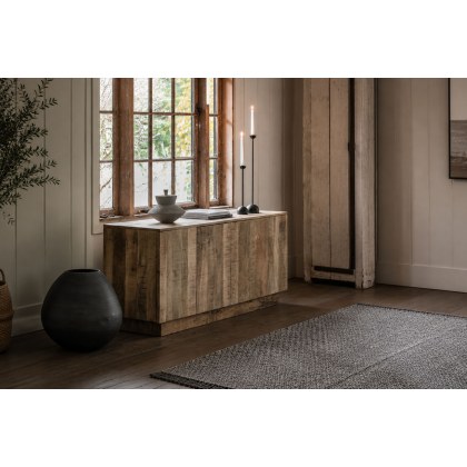 Gallery Direct Iowa 4 Door Sideboard Natural 1700x450x700mm Gallery Direct Iowa 4 Door Sideboard Natural 1700x450x700mm