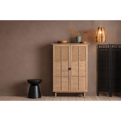 Gallery Direct Kyoto 2 Door Cupboard 1070x370x1600mm Gallery Direct Kyoto 2 Door Cupboard 1070x370x1600mm