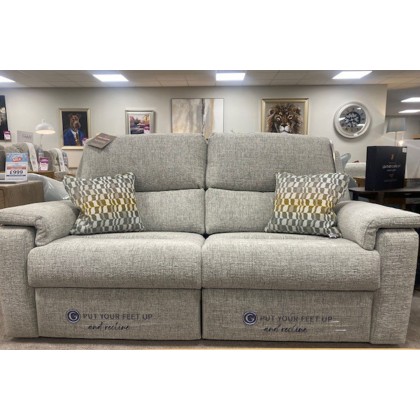 Ex-Display St Austell - G Plan Harper Large Double Recliner Sofa with USB