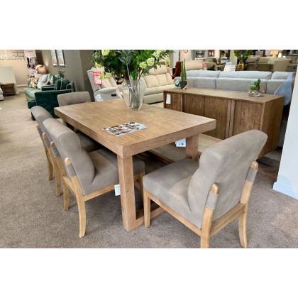 Ex-Display Liskeard - Baker Oakley Ext Dining Table + 4 Chairs