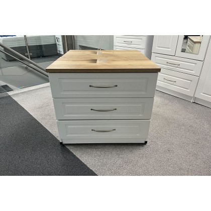 Ex-Display Redruth - Portofino 3 Drawer Chest Grey Ex-Display Redruth - Portofino 3 Drawer Chest Grey