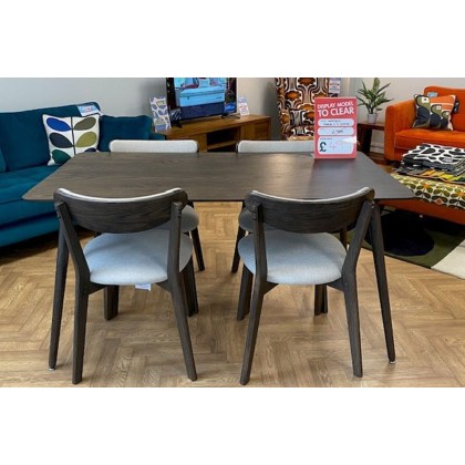 Ex-Display St Austell - Gallery Direct Hatfield Dining Table + 4 Chairs Ex-Display St Austell - Gallery Direct Hatfield Dining Table + 4 Chairs