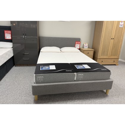 Ex-Display Newquay - Tempur 5ft Harlington bedframe and ease 20cm mattresses Ex-Display Newquay - Tempur 5ft Harlington bedframe and ease 20cm mattresses
