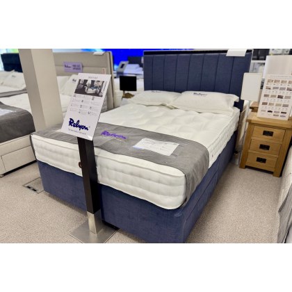 Ex-Display Liskeard - Relyon Braemar 5'0 King Size 2 Drawer Divan Bed Set + Headboard