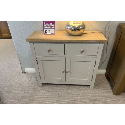 Ex-Display Redruth - Modern Country Oak Painted Sideboard