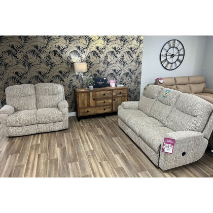 Ex-Display Redruth - Thornton 3 Seater Power Recliner Sofa & 2 Seater Sofa Ex-Display Redruth - Thornton 3 Seater Power Recliner Sofa & 2 Seater Sofa