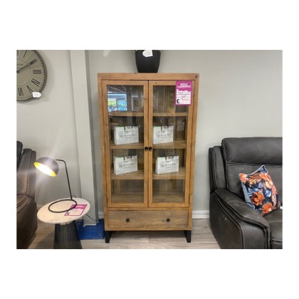 Ex-Display St Austell - Nixon Reclaimed Wood Display Cabinet Ex-Display St Austell - Nixon Reclaimed Wood Display Cabinet