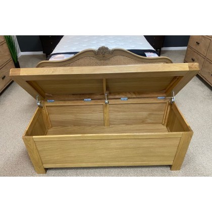 Ex-Display St Austell - Normandy Oak Blanket Box