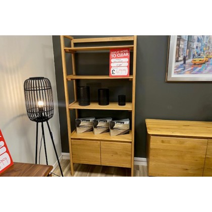 Ex-Display St Austell - Gallery Direct Madrid Natural Oak Open Display Unit Ex-Display St Austell - Gallery Direct Madrid Natural Oak Open Display Unit