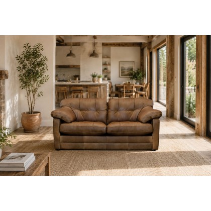 Alexander & James Bailey Leather 2 Seater Sofa Alexander & James Bailey Leather 2 Seater Sofa