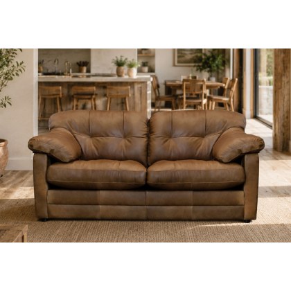 Alexander & James Bailey Leather 2 Seater Sofa Alexander & James Bailey Leather 2 Seater Sofa