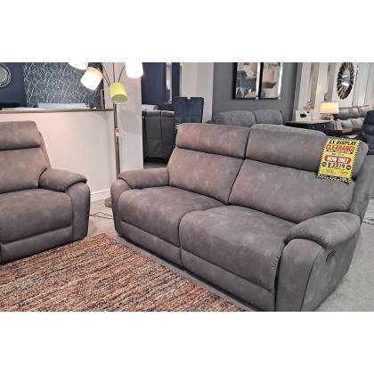 Ex-Display Plymouth - La-Z-Boy Winchester 3 Seater Power Recliner Sofa and Chair