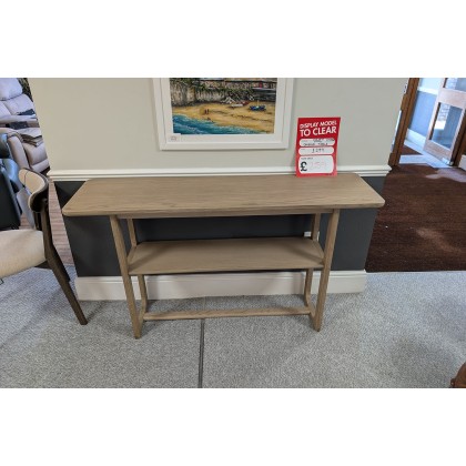 Ex-Display Newquay - Gallery Direct Craft Console Table Smoked Ex-Display Newquay - Gallery Direct Craft Console Table Smoked