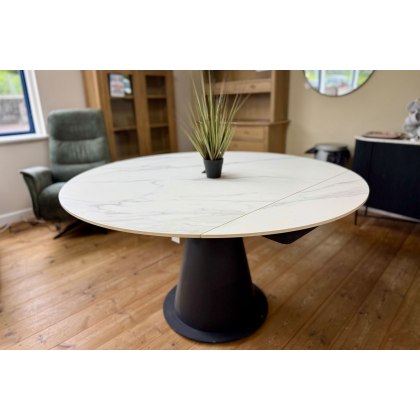 Ex-Display Liskeard - Sarsen Round Extending Dining Table Ex-Display Liskeard - Sarsen Round Extending Dining Table