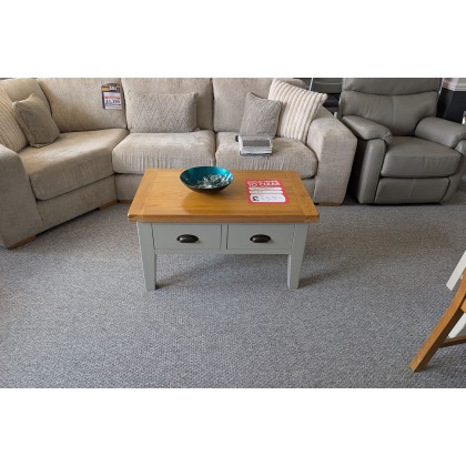 Ex-Display Newquay - Cotswold Grey Painted Coffee Table