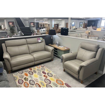 Ex-Display Redruth - La-Z-Boy Kenzie 3 Seater Power Recliner Sofa & Power Recliner Chair