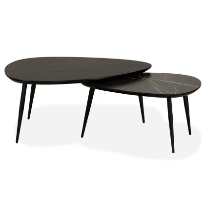 Dortmund 2-Piece XL Coffee Nest of Tables Set