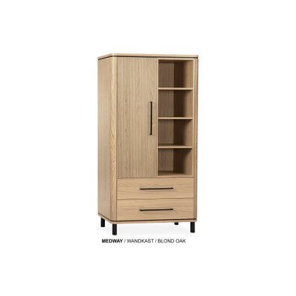 Medway Blond Oak Lamulux Display Cabit Medway Blond Oak Lamulux Display Cabit