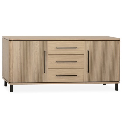 Medway Blond Oak Lamulux 180cm Large Sideboard Medway Blond Oak Lamulux 180cm Large Sideboard
