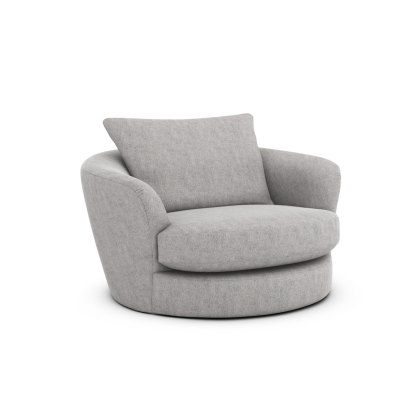 Metz Cuddler Swivel Chair with Foam Interior Metz Cuddler Swivel Chair with Foam Interior