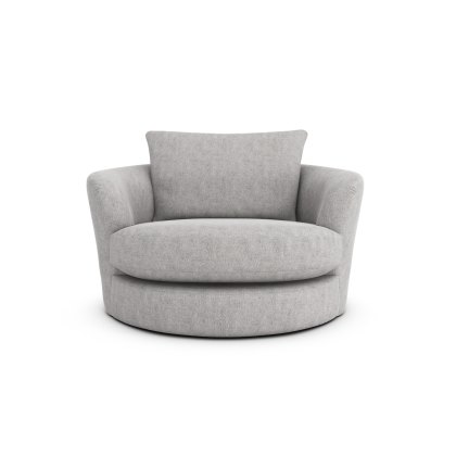 Metz Cuddler Swivel Chair with Foam Interior Metz Cuddler Swivel Chair with Foam Interior
