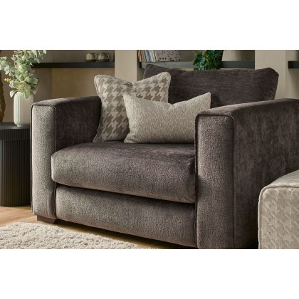 Asia Upholstered Encore Foam Snuggler Chair Asia Upholstered Encore Foam Snuggler Chair