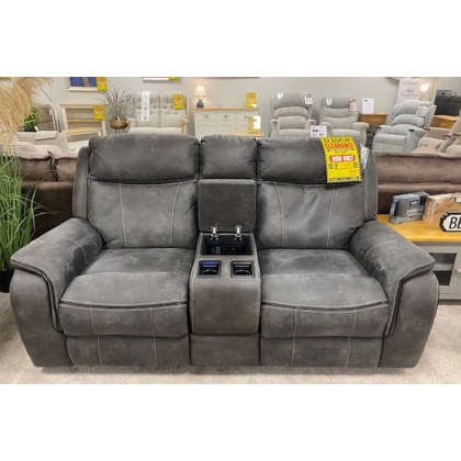 Ex-Display St Austell - Series 4 Smart 2 Seater Recliner Sofa with Tech Console
