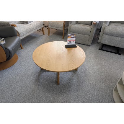 Ex-Display Newquay - Gallery Direct Craft Round Coffee Table Natural