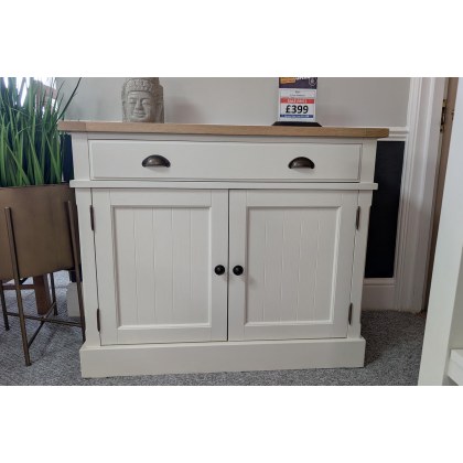 Ex-Display Newquay - Gallery Direct Eton 2 Door Sideboard White