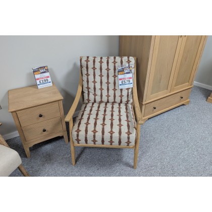 Ex-Display Newquay - Gallery Direct Relaint Armchair Indra Stripe
