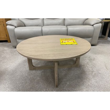 Ex-Display St Austell - Gallery Direct Craft Round Coffee Table Ex-Display St Austell - Gallery Direct Craft Round Coffee Table