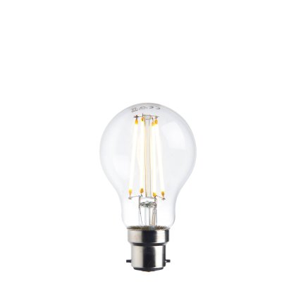 Gallery Direct B22 LED Filament GLS Clear glass