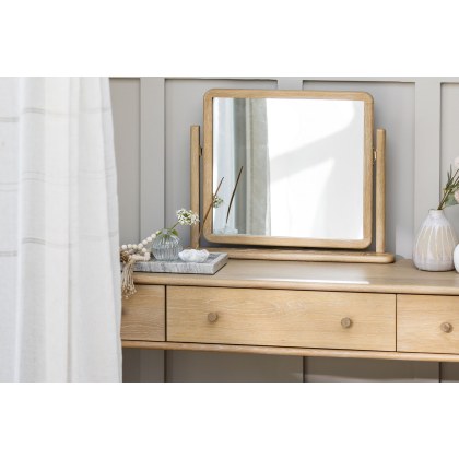 Willow Solid Oak Nordic Dressing Table Set Willow Solid Oak Nordic Dressing Table Set