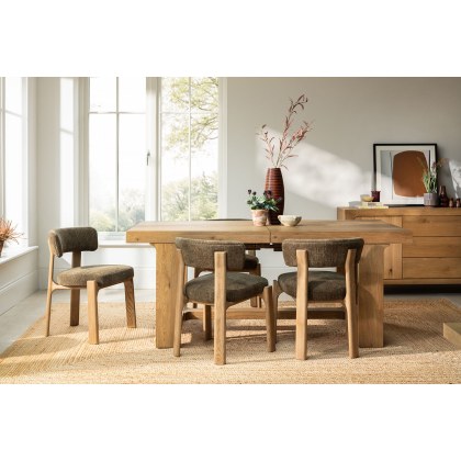 Elenor Green Fabric Dining Chair (Pair) Elenor Green Fabric Dining Chair (Pair)