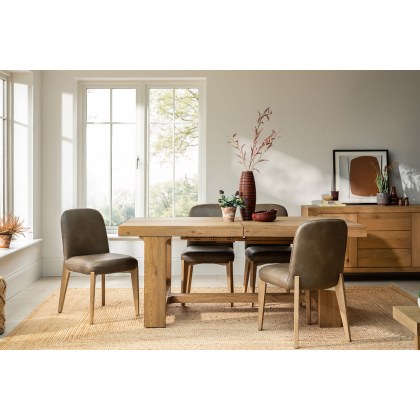 Margot Brown PU Leather Dining Chairs (Set of 6) Margot Brown PU Leather Dining Chairs (Set of 6)
