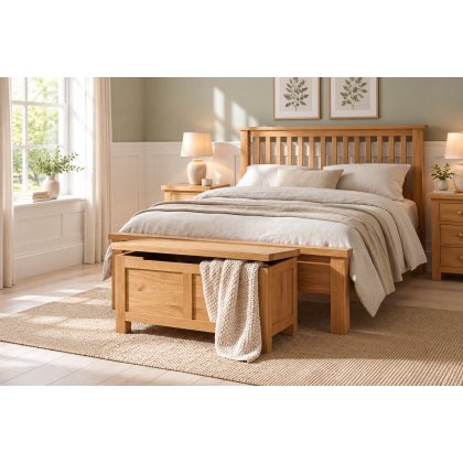 Dorset Oak Blanket Box Dorset Oak Blanket Box