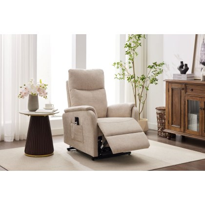 Portland Dual Motor Fabric Riser Recliner Chair Portland Dual Motor Fabric Riser Recliner Chair