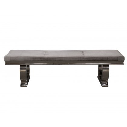 Arianna 1800 Bench in Pewter